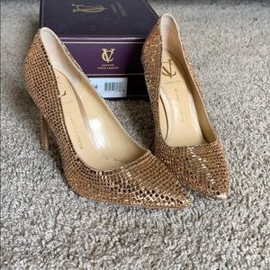 Signature Vince Camuto Vikram Crystal Mosaic Pump